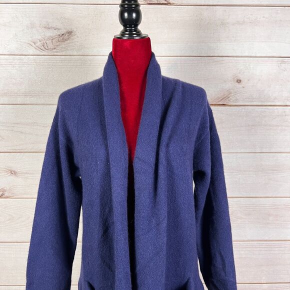 MOL Knit Open Front 100% Cashmere Blend Cardigan - Picture 5 of 11